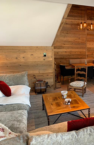 Salon le Refuge - Alpamayor Courchevel