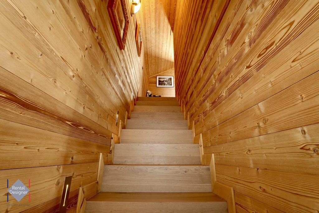 Escaliers Chalet Jiri 93 m2 - Alpamayor Courchevel